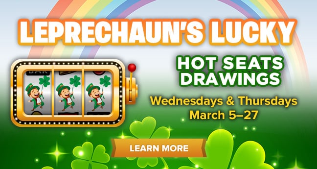 Leprechaun’s Lucky Hot Seat Drawings