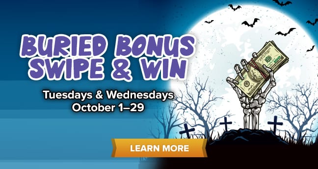 Buried Bonus Swipe & Win