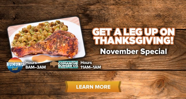 Get A Leg Up On Thanksgiving!