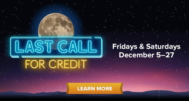 Last Call For Credit