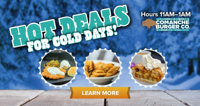 Hot Deals For Cold Days!