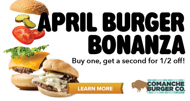 April Burger Bonanza