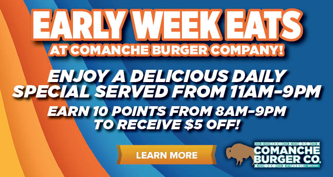 Early Week Eats At Comanche Burger Company