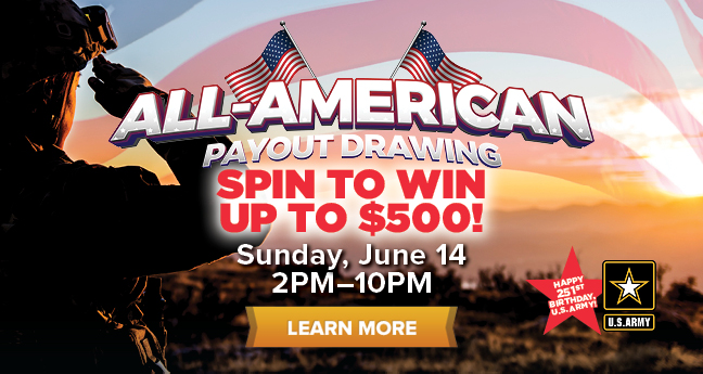 All American Payout Drawing