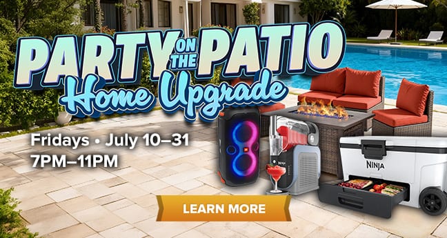Party On The Patio Home Upgrade